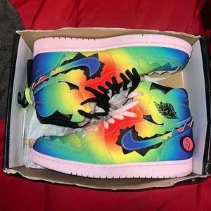 Used Air Jordan 1 J Balvin Size 10.5